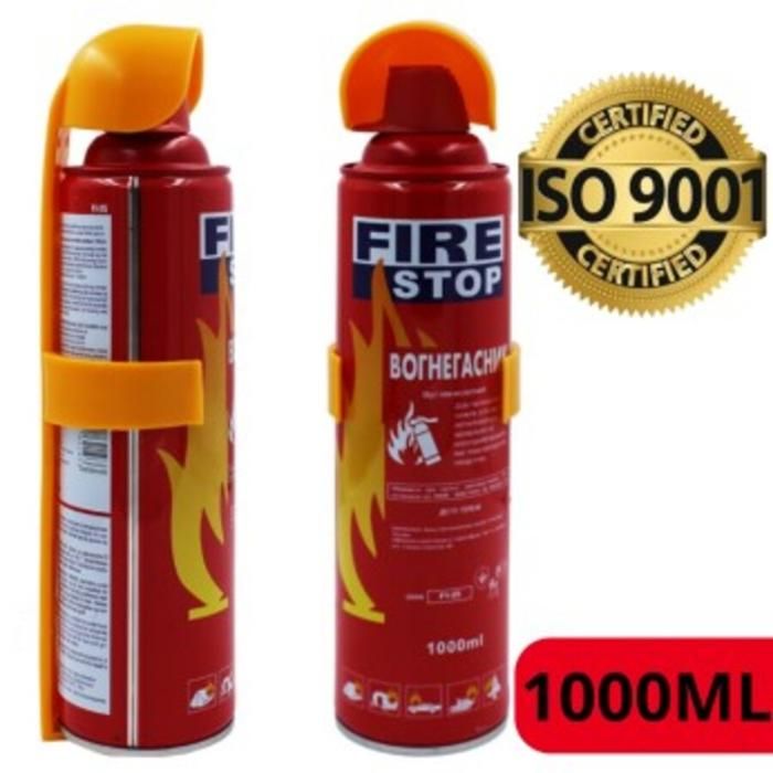 EXTINCTEUR 1000ML EN MOUSSE A PULVÉRISATION VOITURE