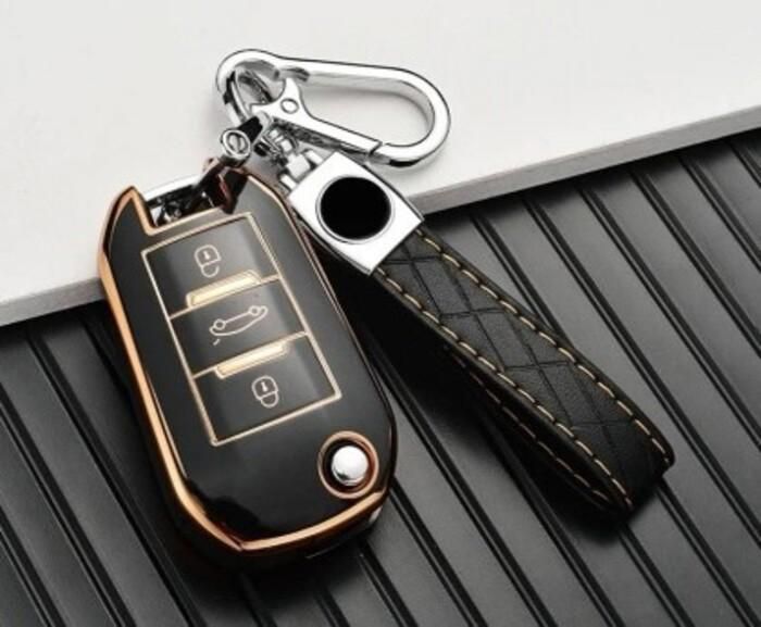 TPU Coque De Clé Pour Peugeot - Citroen