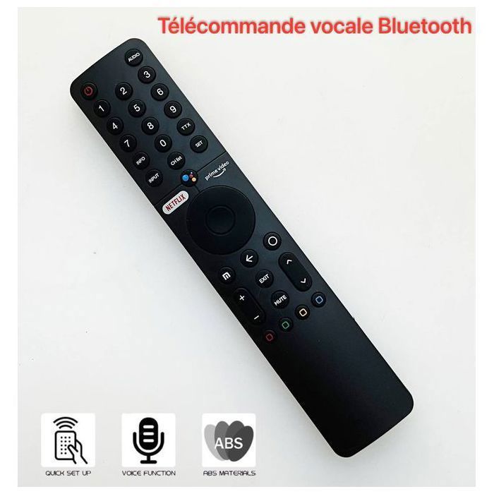 Télécommande de remplacement vocale pour toutes les MI box