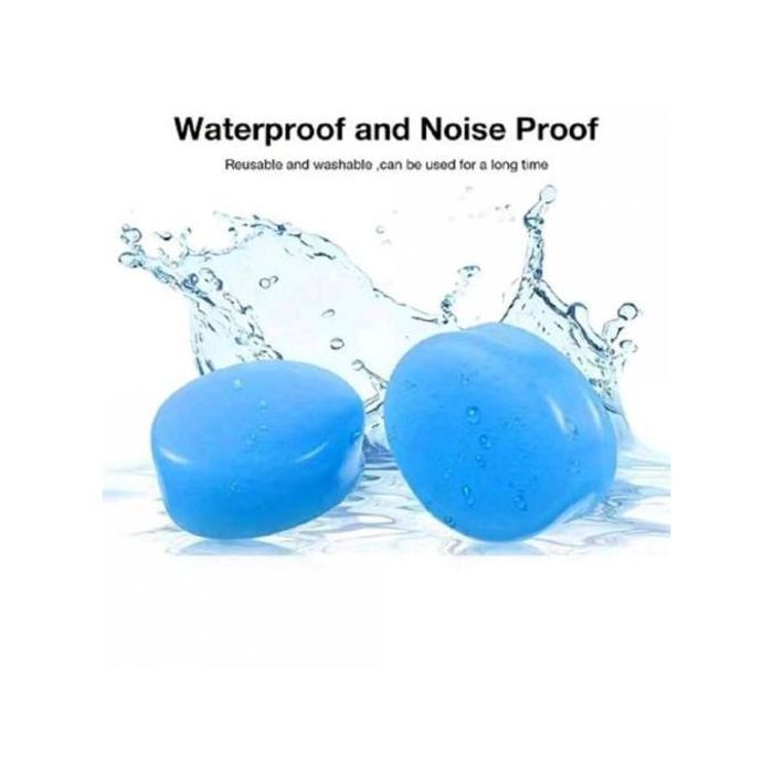 Bouchons d'oreille en silicone pour la natation