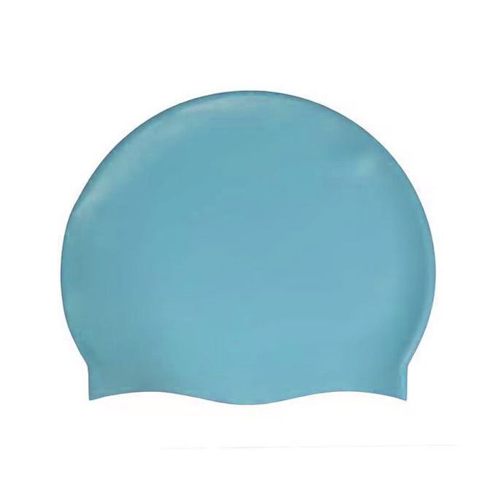 Bonnets de natation Bonnet de bain Élastique Silicone BLEU CIEL