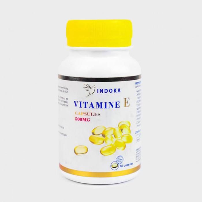 Vitamine E 500mg 60 Capsules - améliore la peau, les chevaux et les ongles