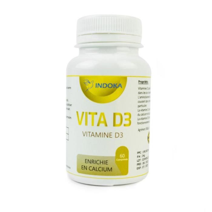Vitamine D3 Vita D3 60 Comprimés