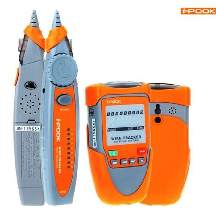 i-Pook PK65H Testeur de cable multi-usages avec traqueur de fil reseau Ethernet