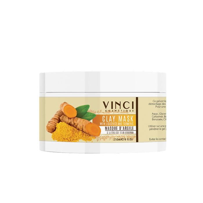 Clay Mask visage au curcuma 250ML