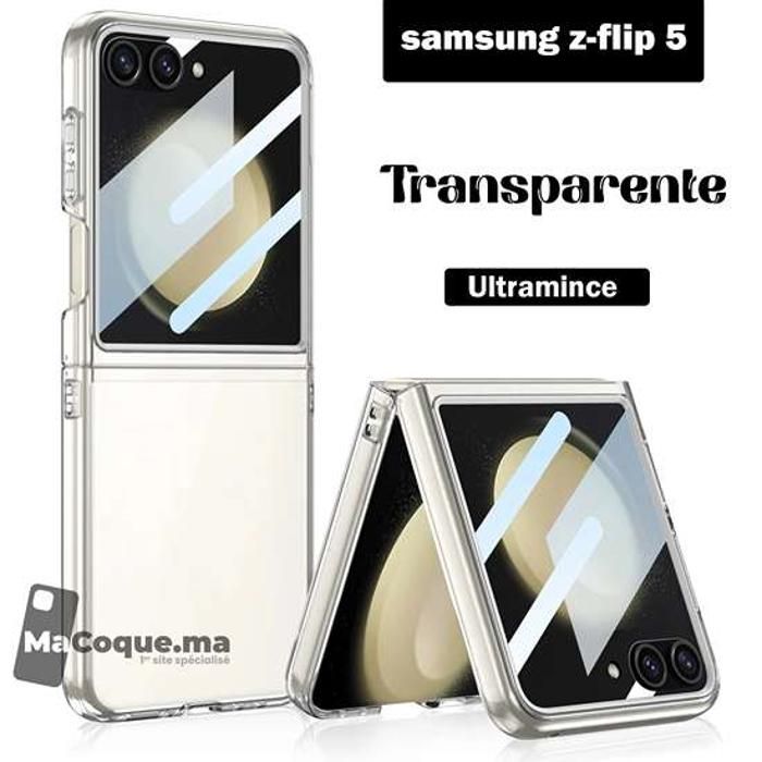Transparente Samsung Z FLIP 5 Antichoc Anti_Jaunissement ULTRAMINCE