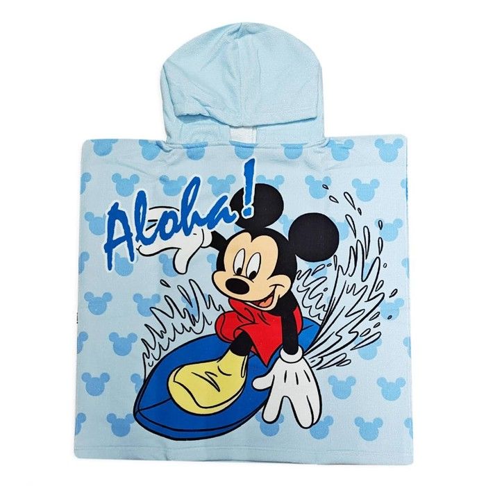CAPE DE BAIN CAPUCHE MICKEY ENFANT