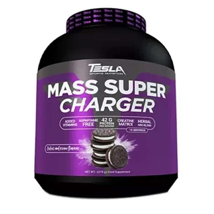 Mass Super Charger 4540g Cookies & Cream - Tesla Sports Nutrition
