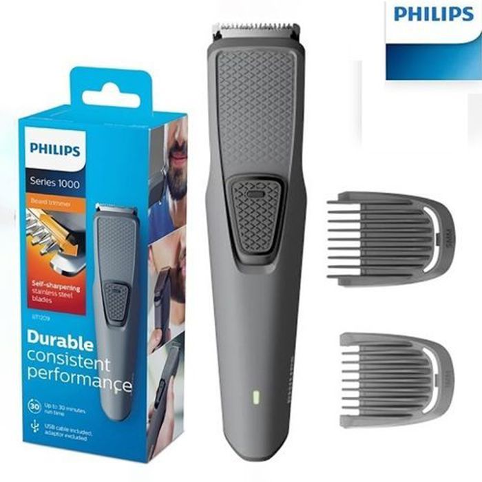 Philips - Tondeuse Barbe Homme Serie 1000 Sans Fil USB