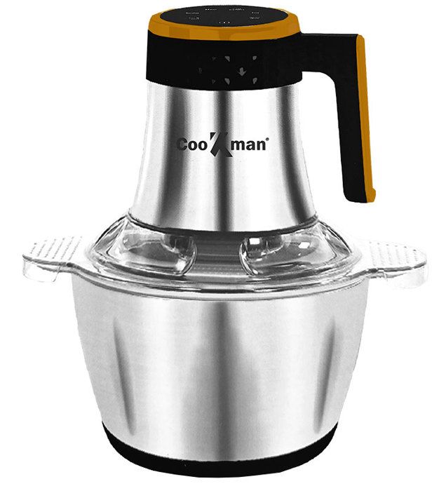 Hachoir avec Bol en Acier Cookman 2000W