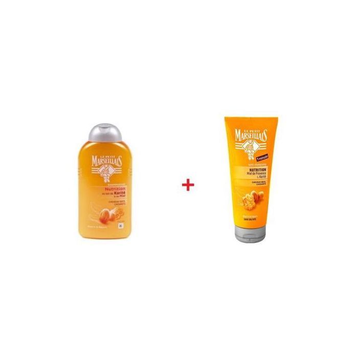 Pack Shampoing 250ml + Après-shampooing 200ml Nutrition Cheveux Secs et Cassants
