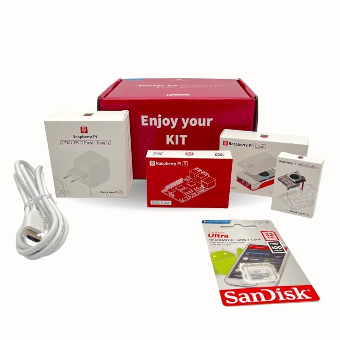 Kit starter Raspberry pi 5 8GB