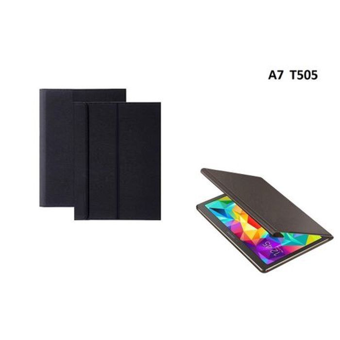 etui pochette a rabat effet Cuir Pour Tablette Samsung Galaxy Tab A7 T505 10.4’’