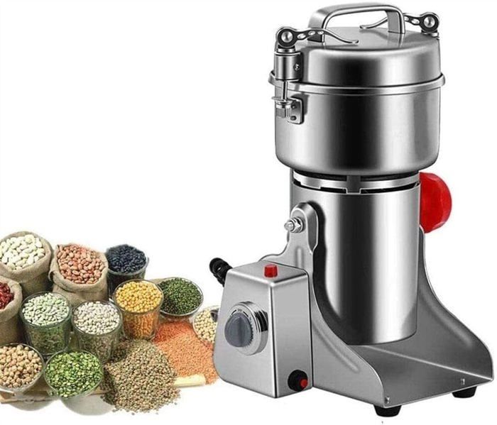Moulin à Grains Électrique Super Fin 500g en Acier Inoxydable broyeur grain meuleuse Pour Café/Vanille/Grain/Épices/Noix