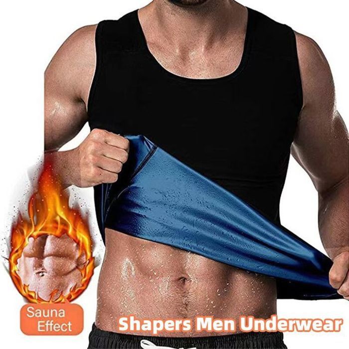 Chemise d'entraînement de perte de poids mince pour homme,sous-vêtement,entraîneur de taille,L à XL