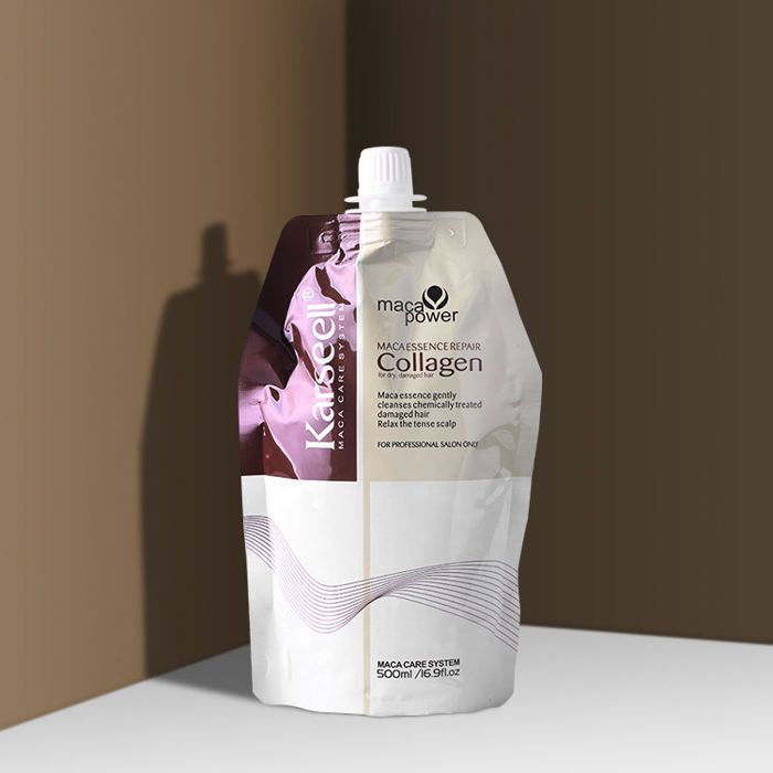 Karseell Collagen Hair Treatment - Après-Shampooing Réparateur Profond pour Cheveux Secs Endommagés - 16.9 Oz