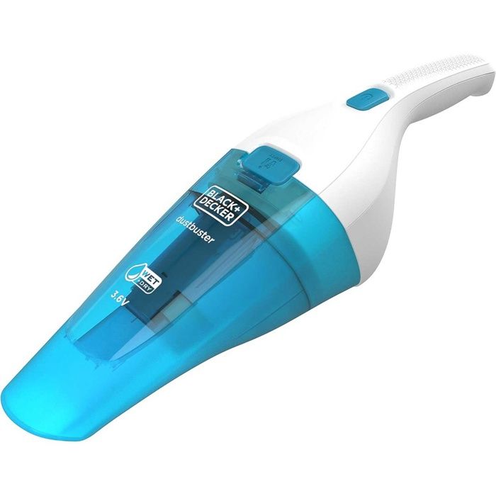 Aspirateur à main - BLACK + DECKER - Dustbuster Wet & Dry - Sans fil - 0,38 L - Autonomie 8 min