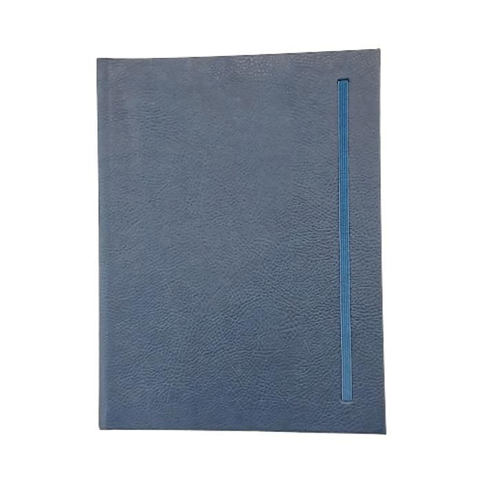 Bloc-notes A5 avec élastique – 16 × 22 cm – Couleur aléatoire