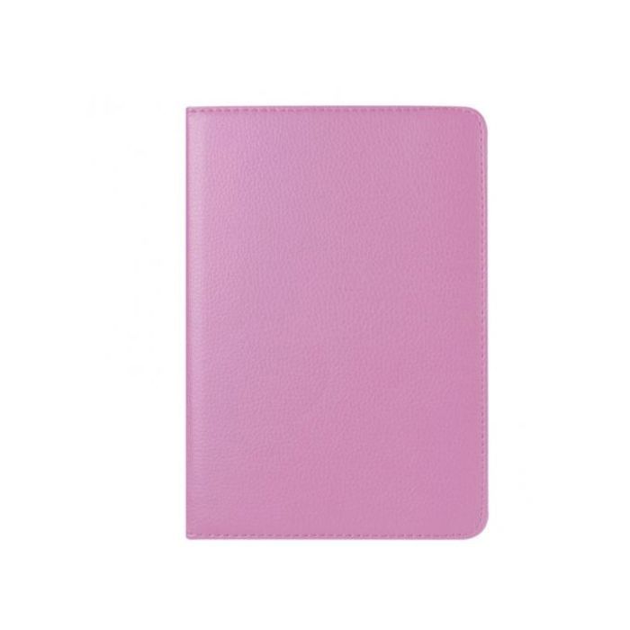 Coque pour Apple iPad 5 étui de protection avec support rotatif à 360 degrés (Rose)