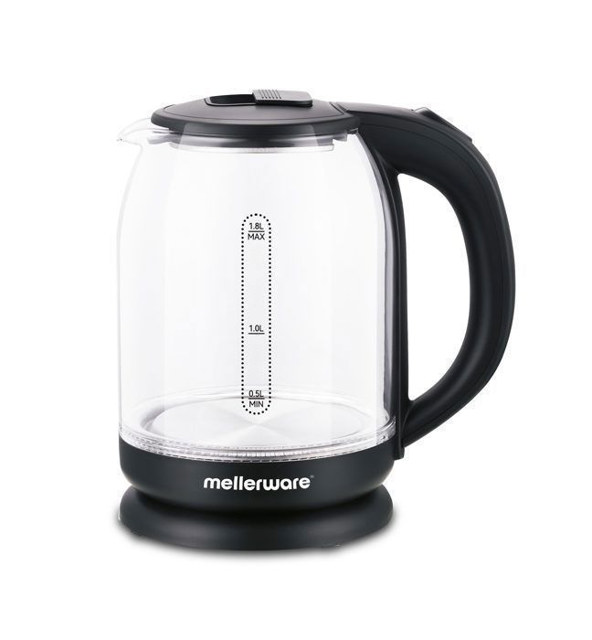 MELLERWARE - BOUILLOIRE MKE 1818 BL4 Glass - 1500W