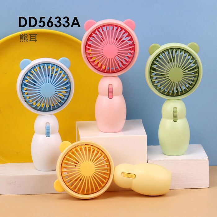 Mini petit ventilateur portable charge USB - compatible Refroidir le visage lors de l'utilisation pour maquillage outils de makeup