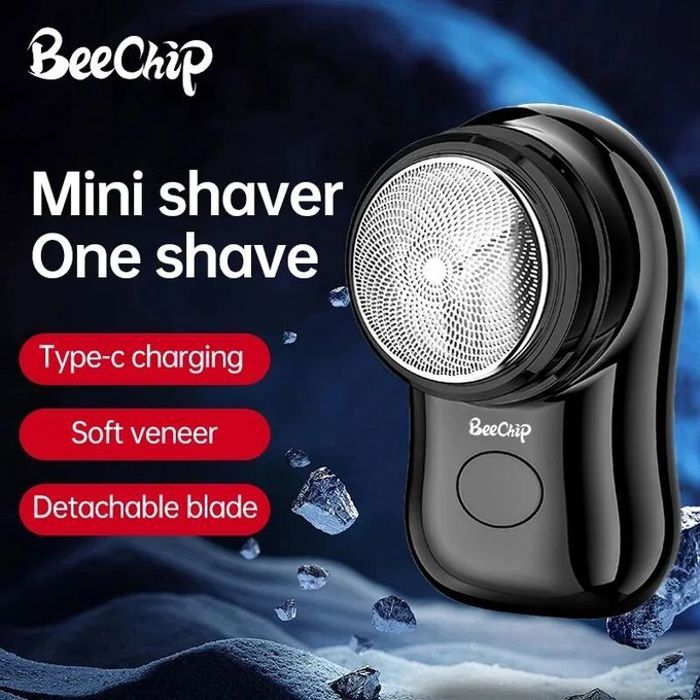 Rasoir électrique aste USB pour hommes,mini rasoir portable,rasoir étanche,articles de voyage,àbord
