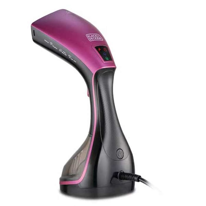 Défroisseur portatif - BLACK + DECKER - Modèle numérique - 1600 W - 25 g/min - Réservoir 240 ml