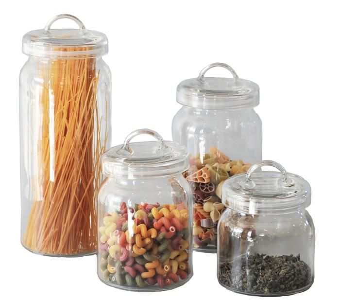BOCAL EN VERRE 500ML AV COUVERCLE VERRE 82455-13
