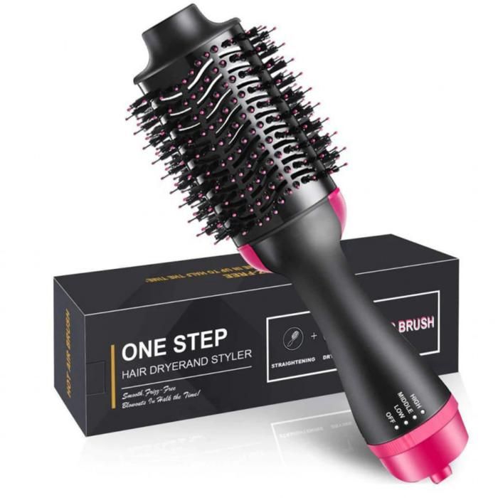 Sèche-cheveux Brosse à Air Chaud Styler et Bigoudi