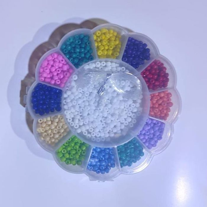 Kit de Perles avec Boîte, Bracelets pour Fille et Enfant