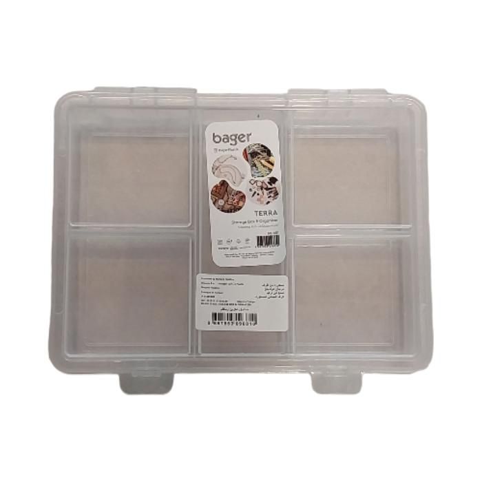 BOITE ORGANISATION TERRA 5 COMPARTIMENT BAGER