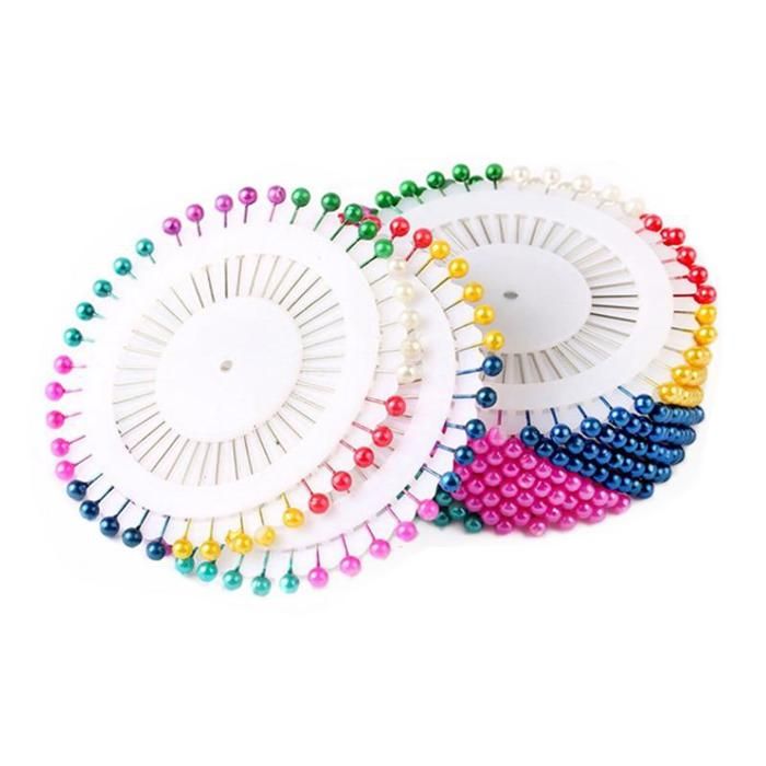480 Pièces, Épingles À Perles Rondes