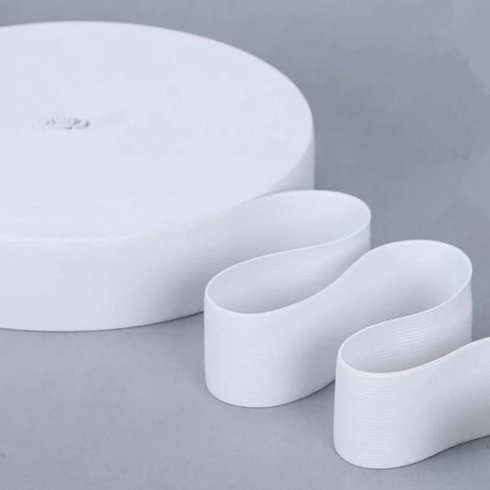 Bande Élastique - 22m - 30mm - Nylon - Blanc