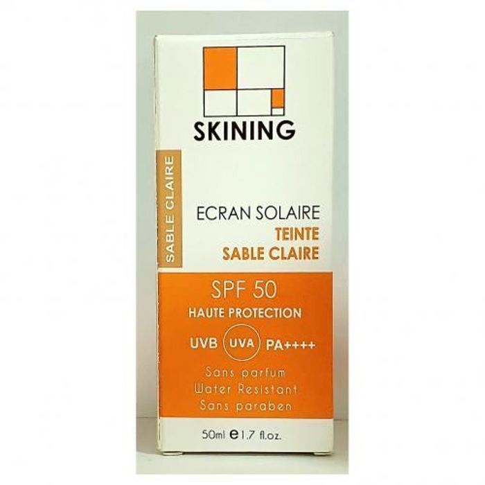 SKINING Ecran Solaire Teinte Sable Claire 50ml