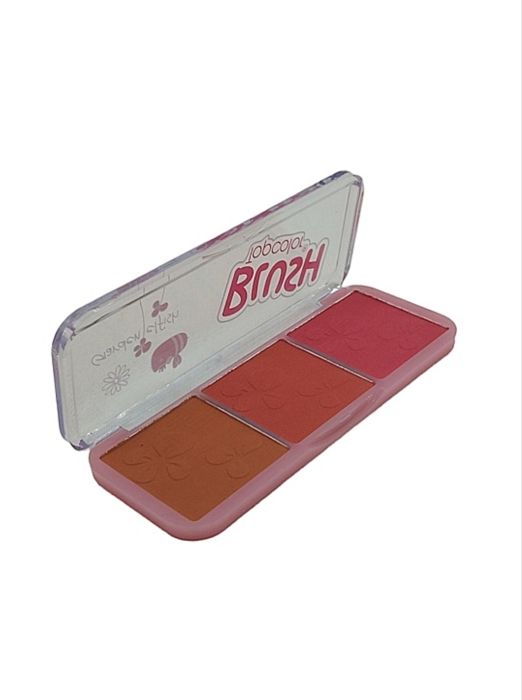 Blush - Fard à joues - 3 couleurs - Texture crémeuse - Finition parfaite
