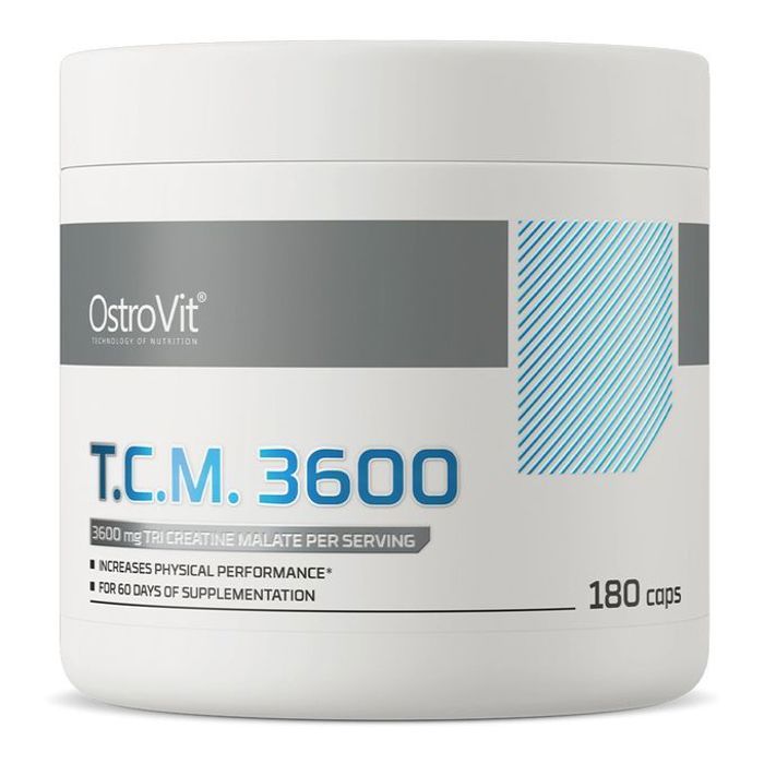 T.C.M. 3600 180 Caps - Force, Récupération & Muscle