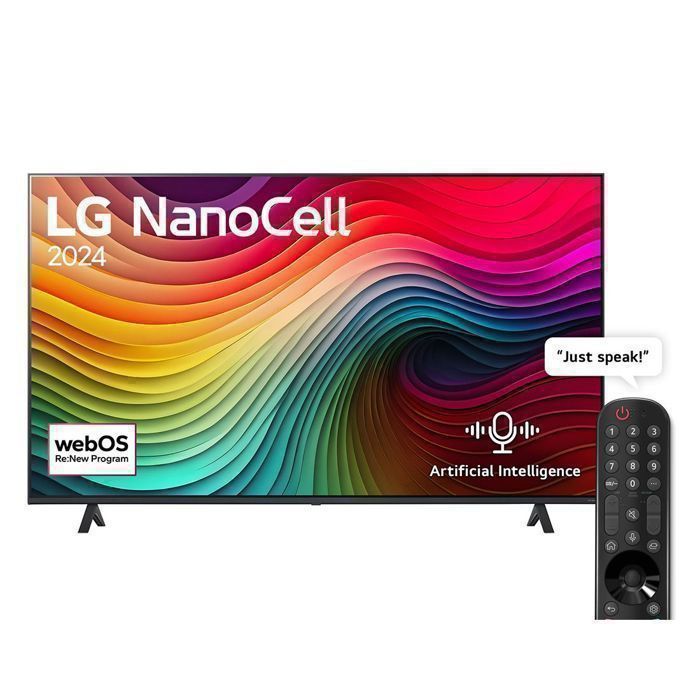 LG - TV LED 55" - Smart TV  LG NanoCell NANO80 4K - 55NANO80T6A