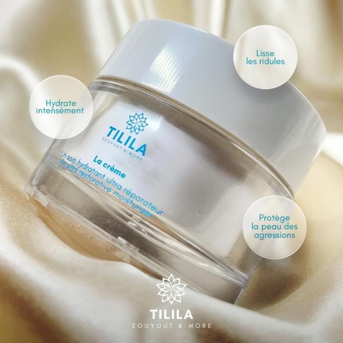 Tilila Crème hydratante 24H - peaux sèches, normales et mixtes