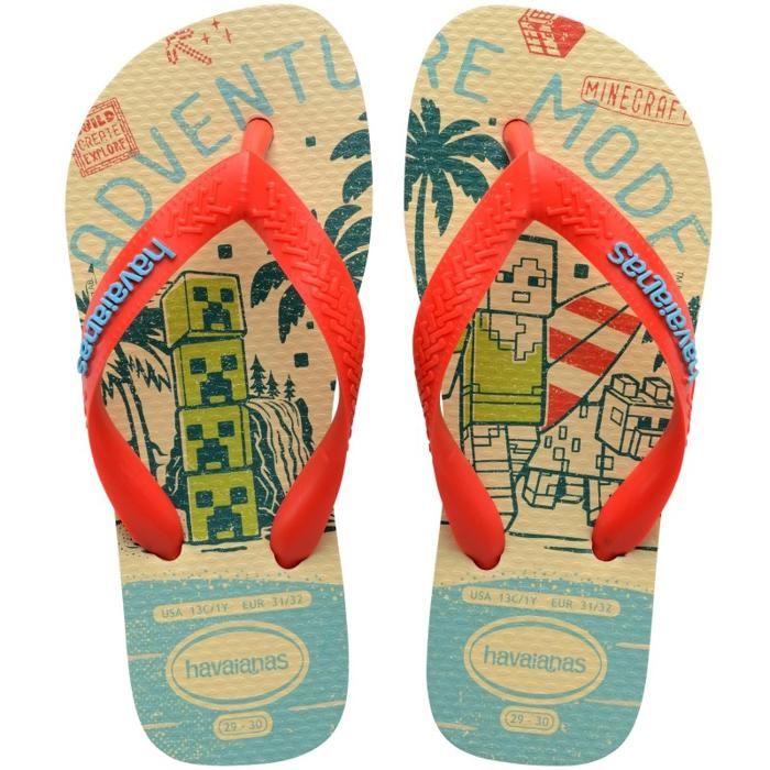Havaianas-Tongs-Enfants & Bébés- KIDS MINECRAFT