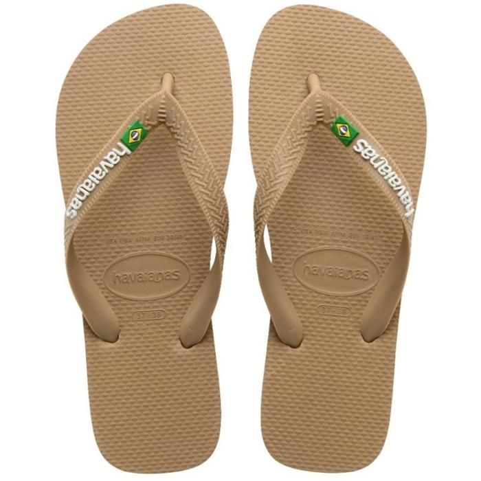 Havaianas-Tongs-Homme- BRASIL LOGO