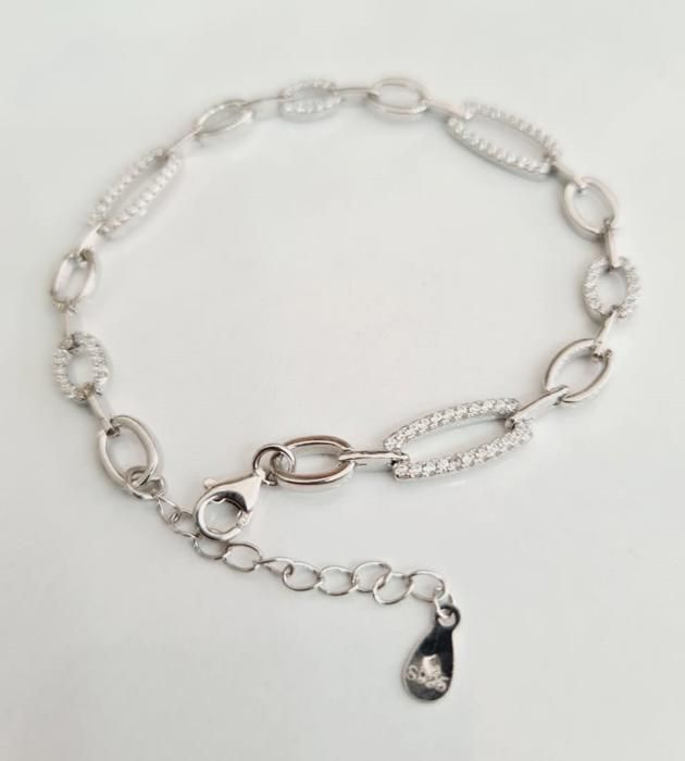 Gourmette en argent 925