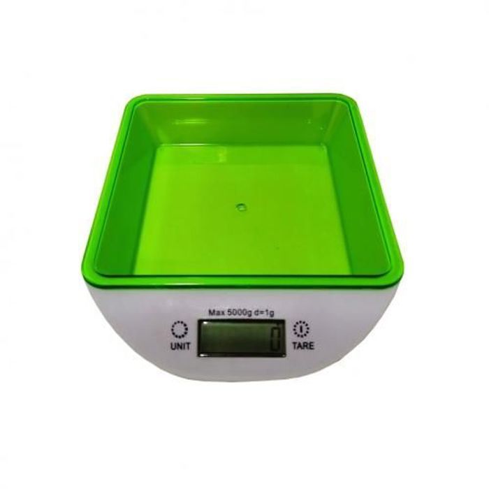 Balance de cuisine électronique TECHNOSWISS 5kg 1g-Vert