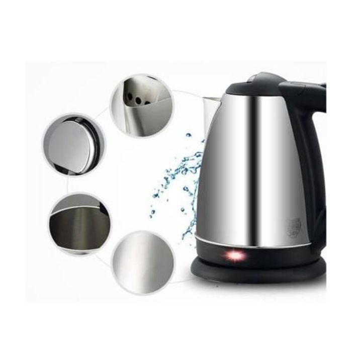 Bouilloire électrique 1.8L 1500W - Argenté