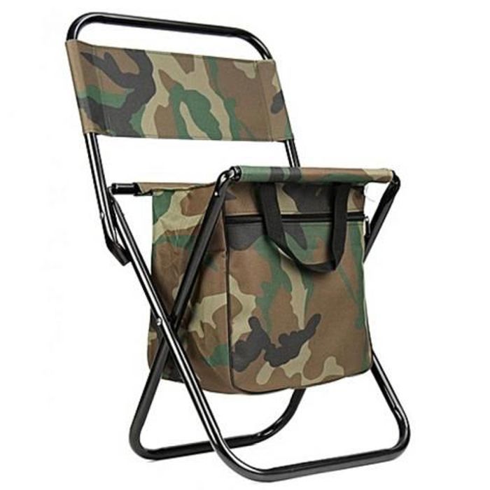 Chaise de pêche pliable avec sac portable 100KG de Charge