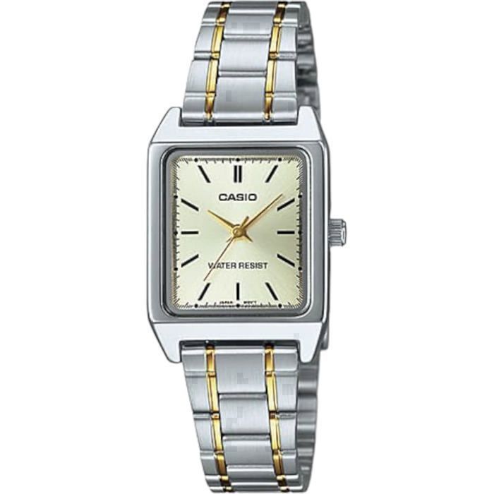 Montre CASIO femme- LTP-V007SG-9E – Élégance Classique