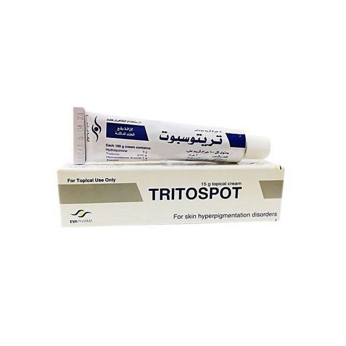 Crème topique - Eva Pharma - Tritospot - 15 ml - Non comédogène - Pour tous types de peau