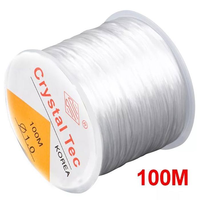100 m fort élastique cristal fil cordon fabricatio Bracelet bricolage 0.6mm