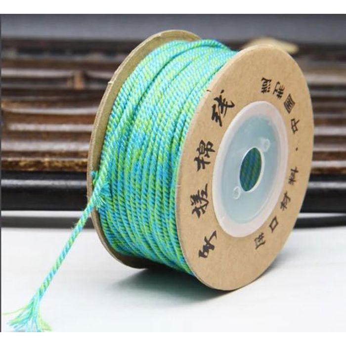 Cordon fil de coton - macramé pour outil d'artisanat bracelets