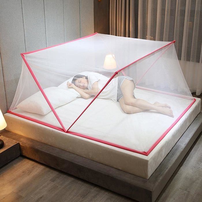 Moustiquaire Tente pliable 2 place pour maison, voyage et camping