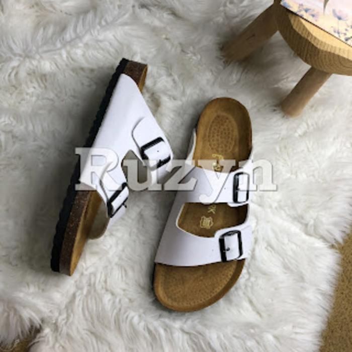 Ruzyn - Sandale Médicale Blanche pour Homme et Femme